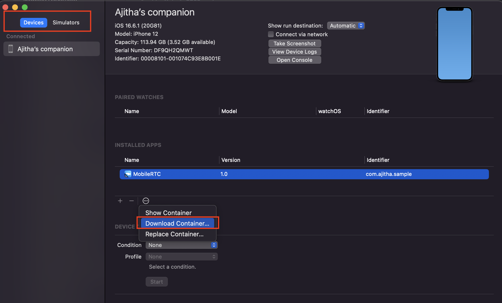 iOS Explorer