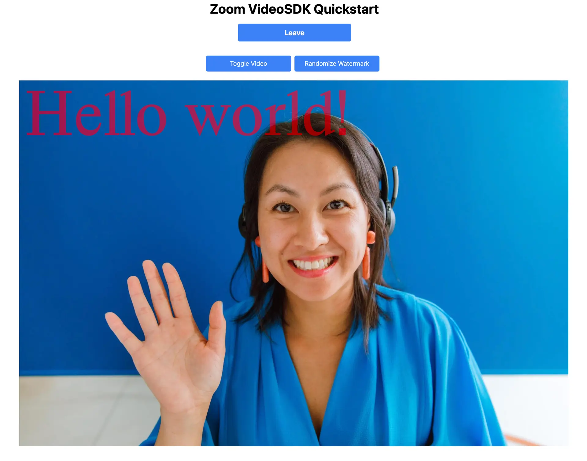 Customize Video SDK streams with watermarks - Zoom Developer Blog