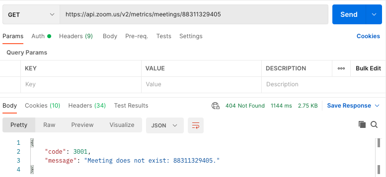 Calling dashboard endpoint without query param type