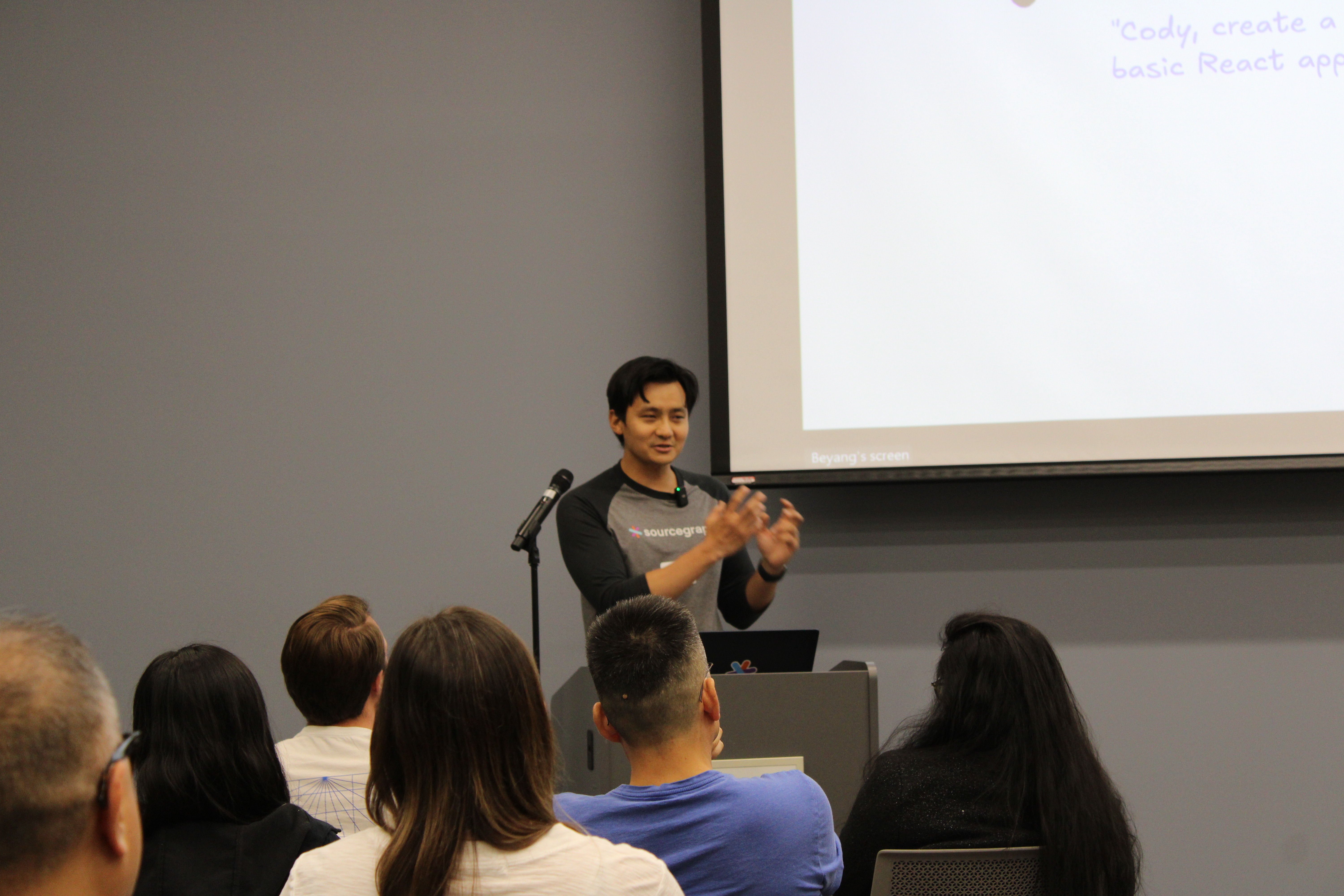 Beyang Liu Speaking