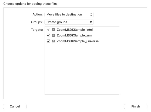 Moving files directly in Xcode project
