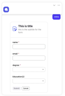 screenshot of an inline UI element