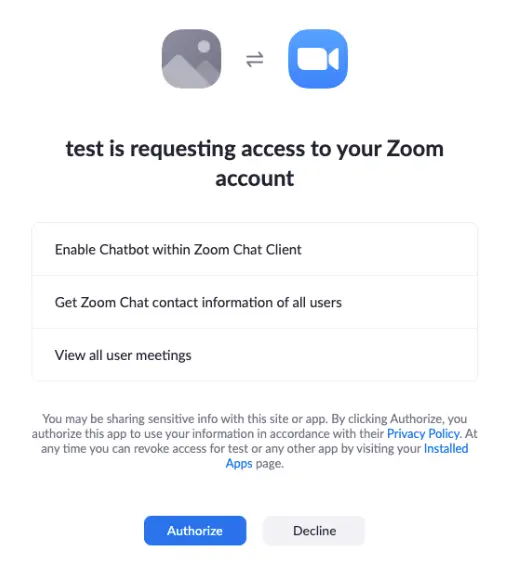 Using Zoom APIs