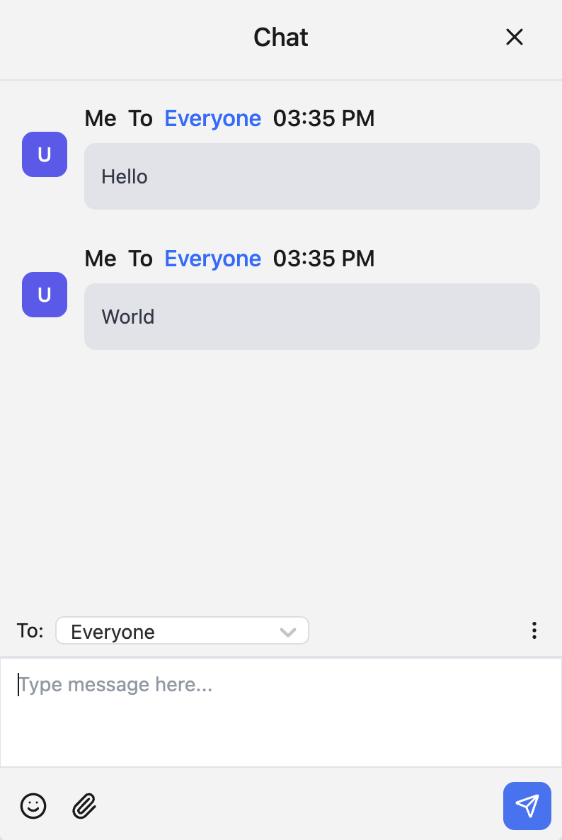 UI Toolkit for web chat component