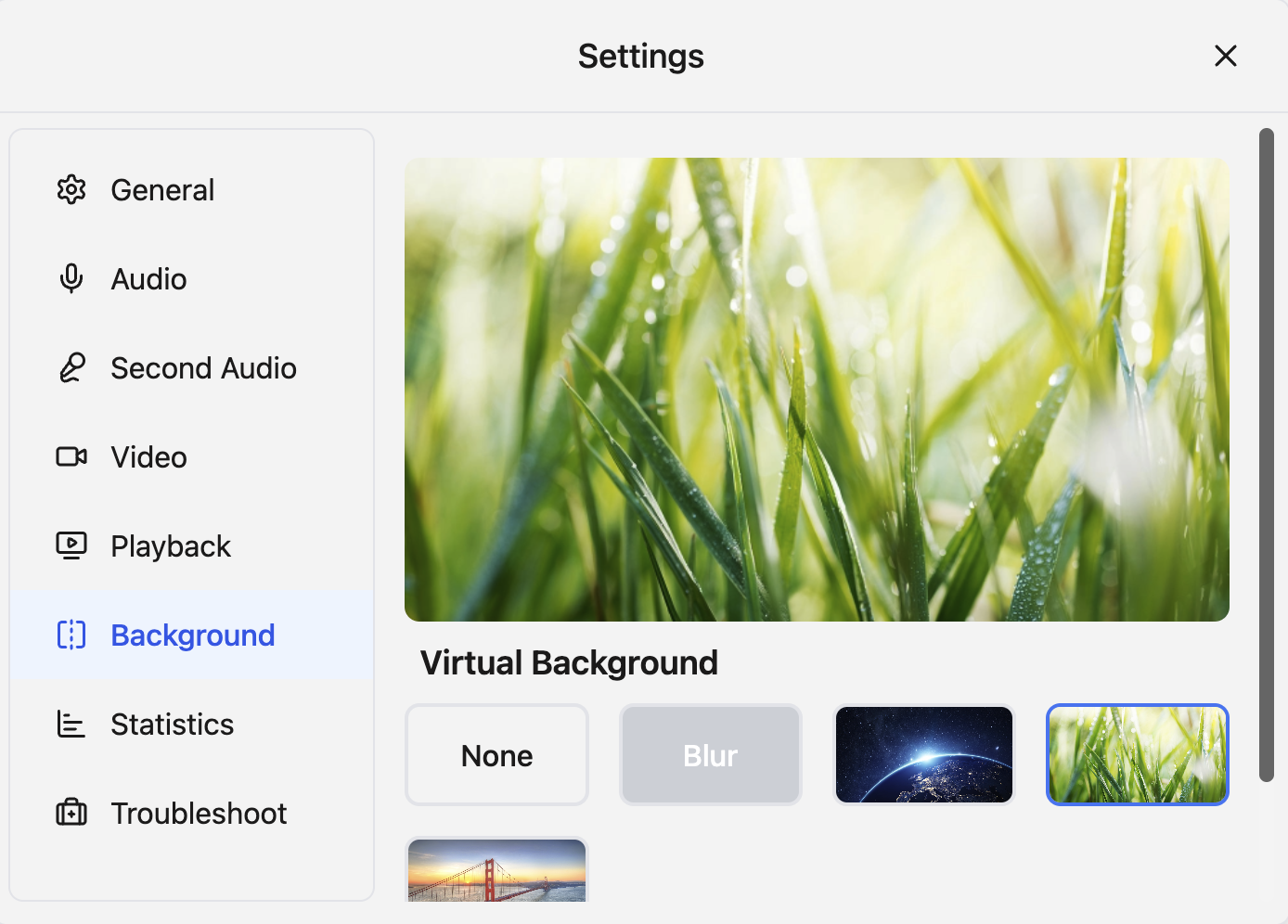 UI Toolkit for web settings component